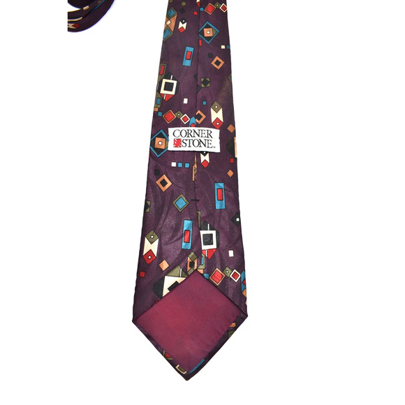 Silvermans, Robert Stewart Necktie Mixed Lot Blend Men's Vintage 1970's Lot 4 - Picture 7 of 9